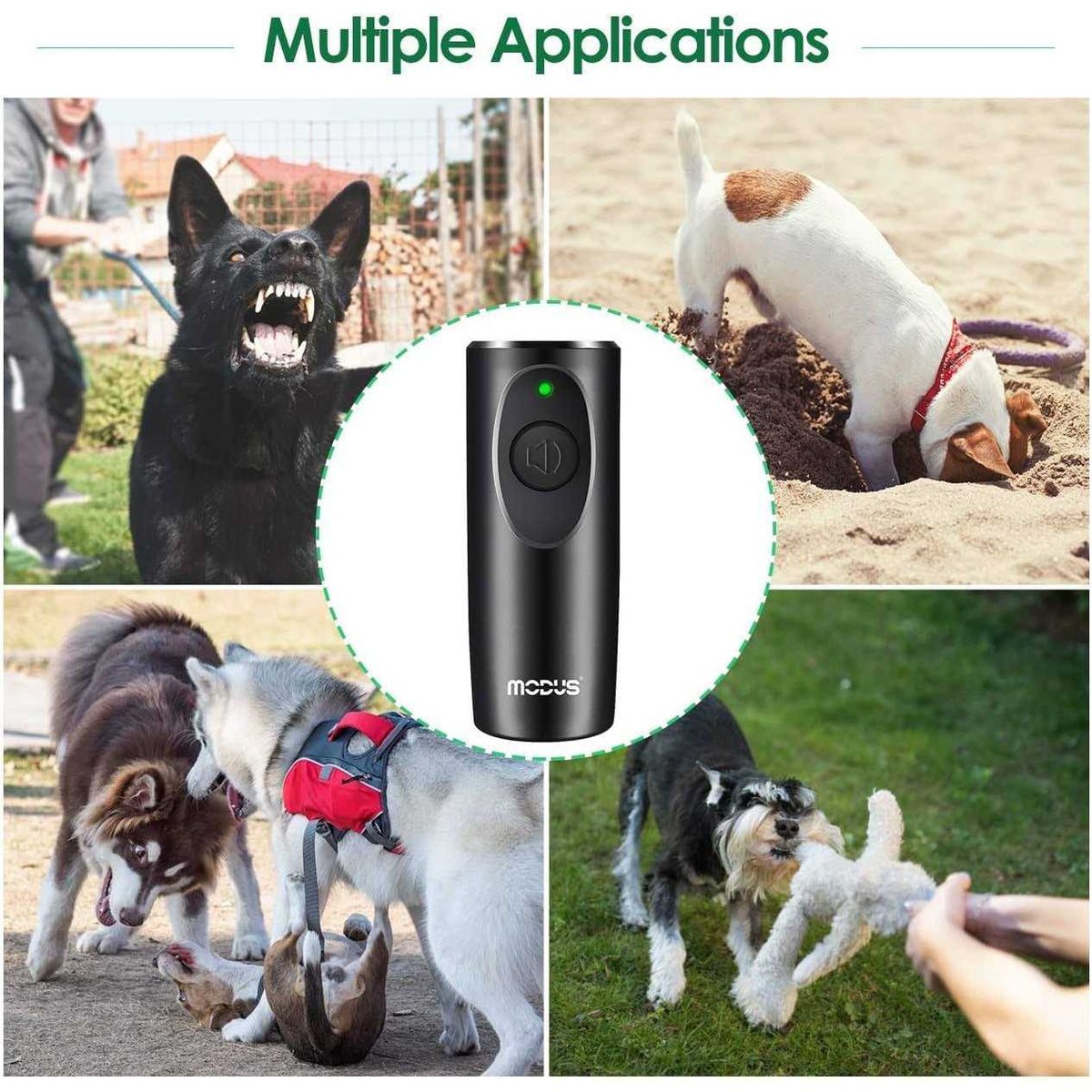 Ultrasonic Dog Barking Deterrent Device L2855