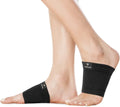 Copper Arch Support Compression Half Socks 1 Pair Black Z157