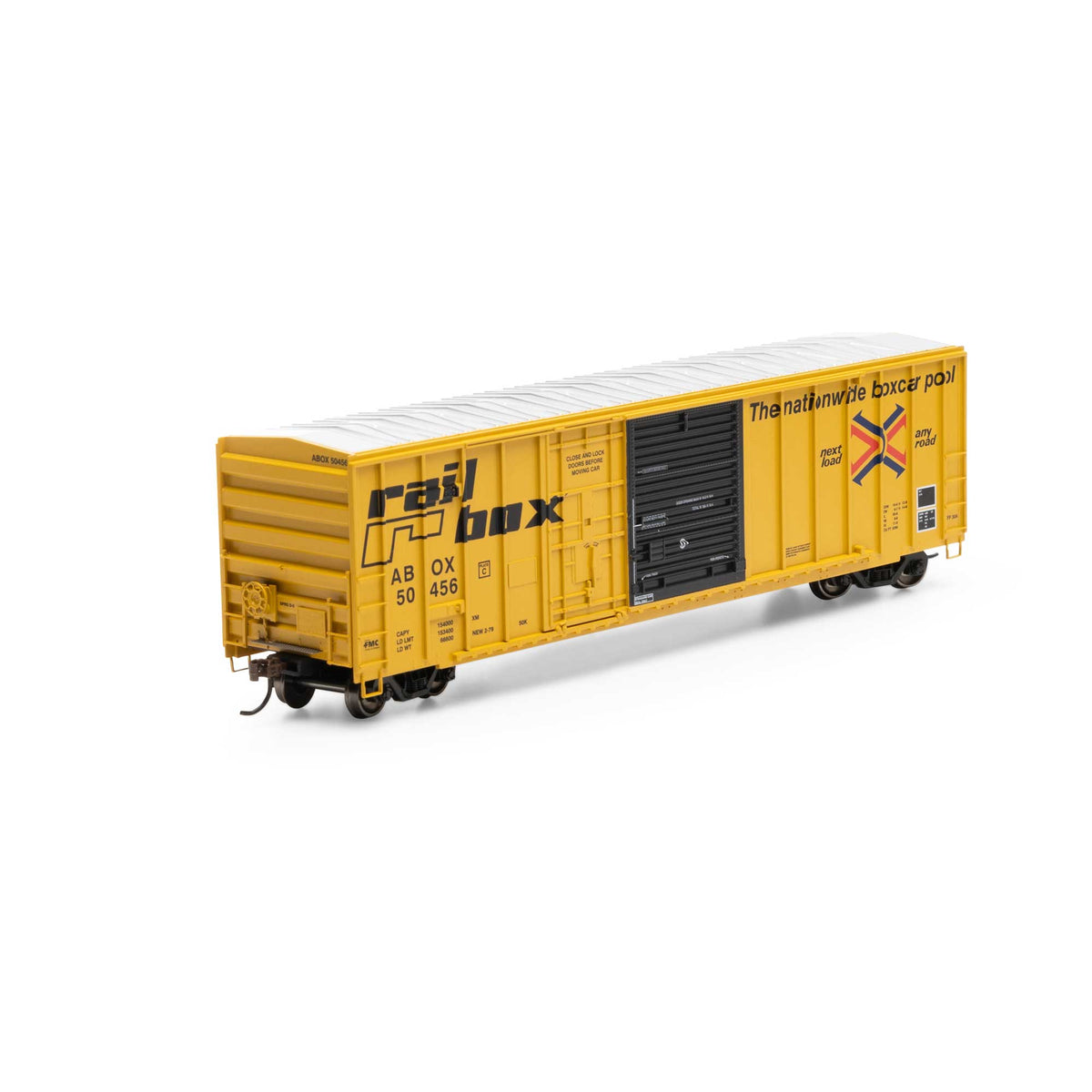 HO 50' FMC Combo Door Box Rolling Stock C725