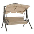Porch Swing with Arched Canopy B7380