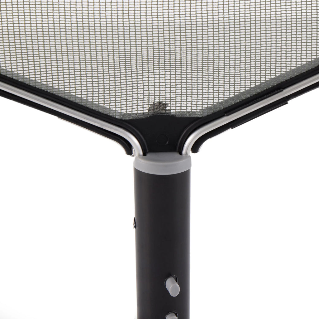 Aluminum Deep Leaf Rake Pool Skimmer Head with Mesh Bag T7102