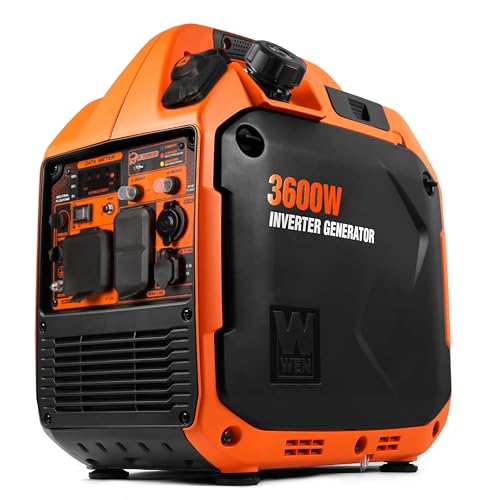Quiet Lightweight 3600-Watt Dual Fuel Portable Inverter Generator Q91226