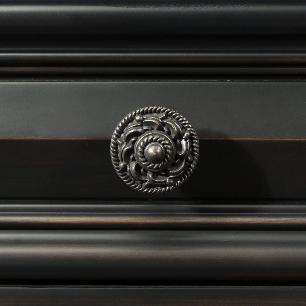 6 Drawer Chest in Antique Black X491