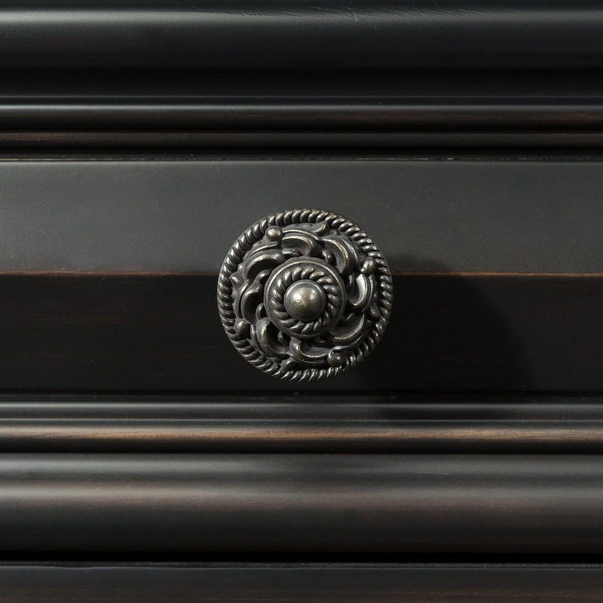 6 Drawer Chest in Antique Black X491