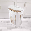 White 81 Liter LiftTop Laundry Hamper 4-Pack Y5114
