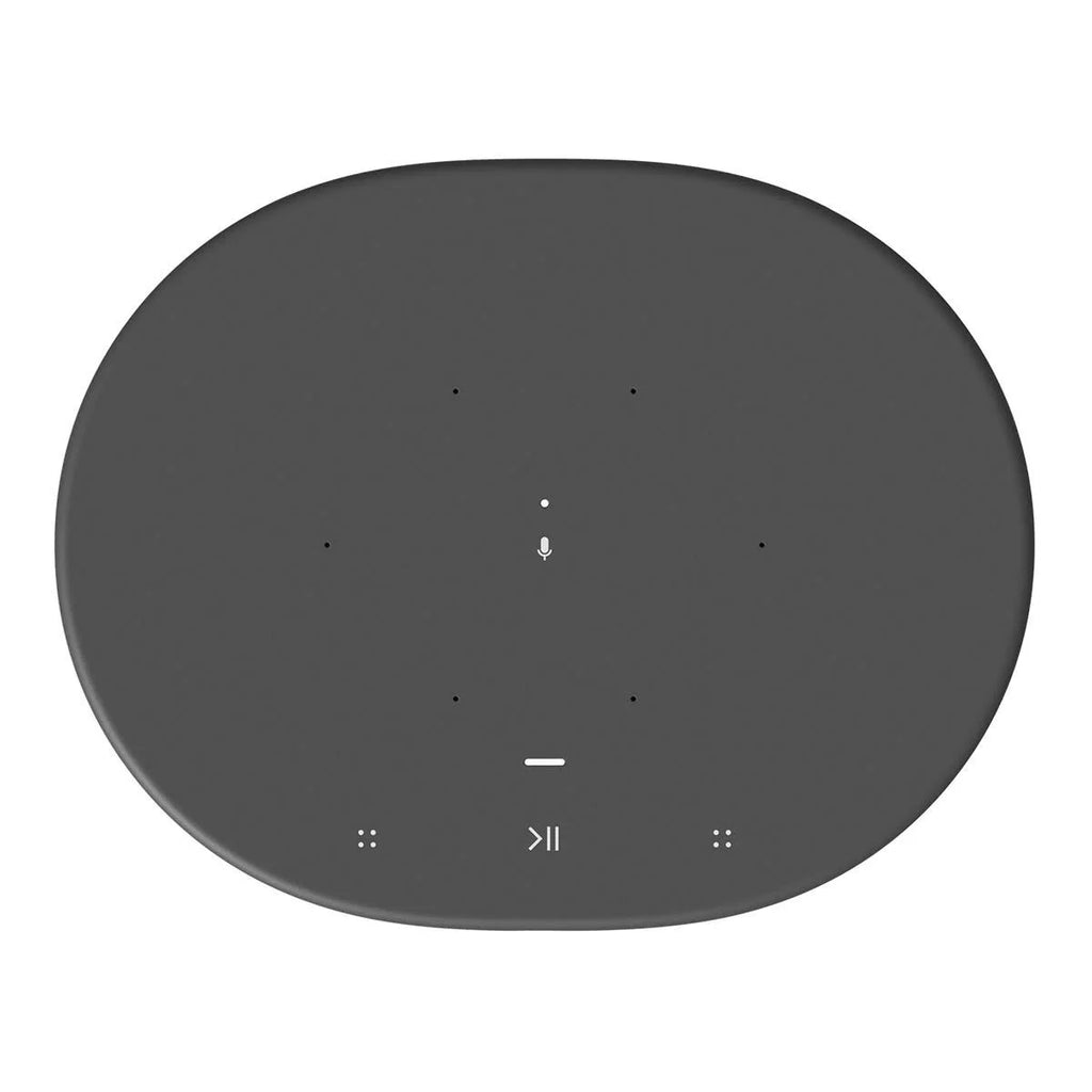 Open Box Black Portable Smart Speaker with Bluetooth and Wi-Fi P34189