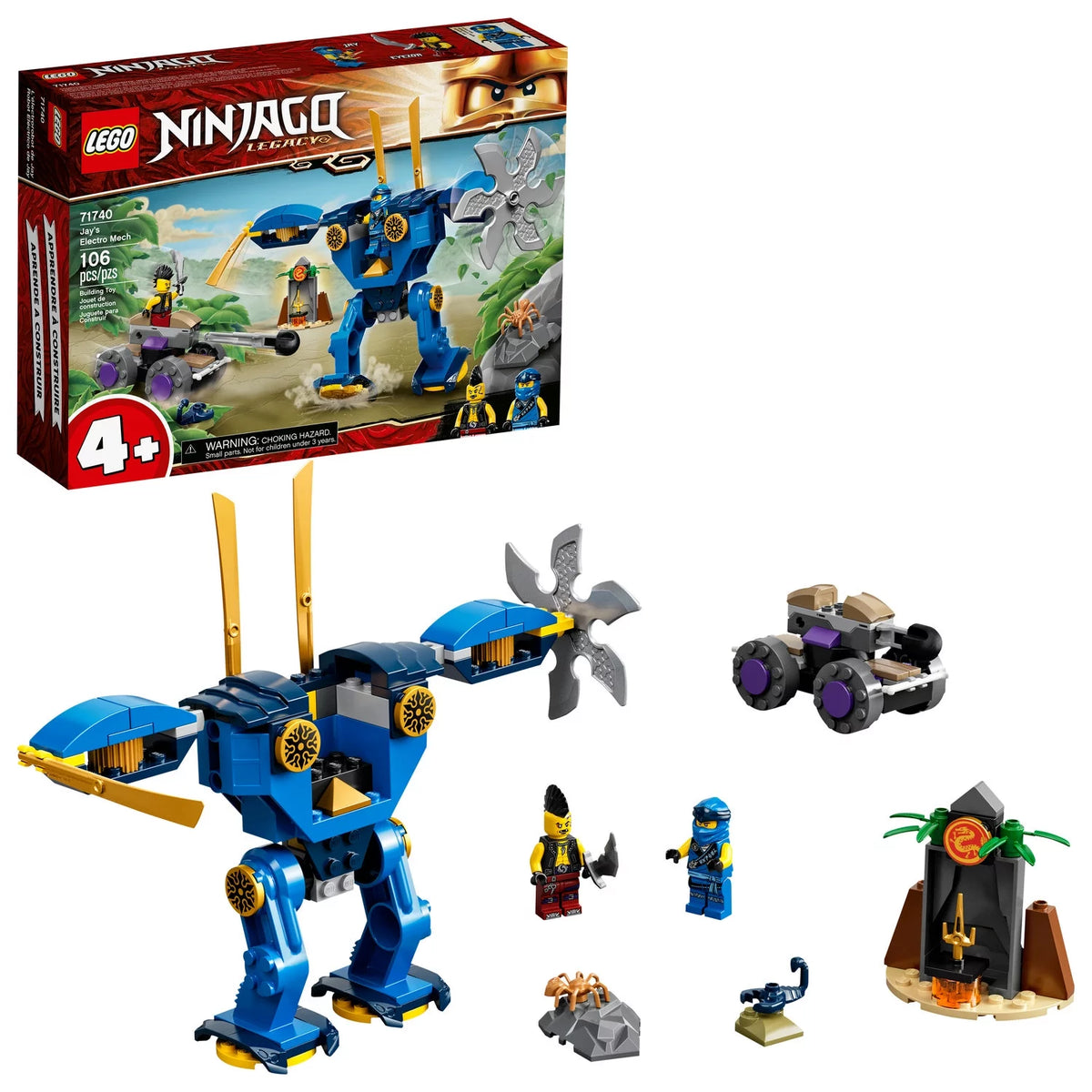 Ninja Building Toy (106 Pieces) M271