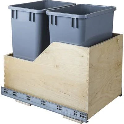 White Birch Pull Out Trash Can X732