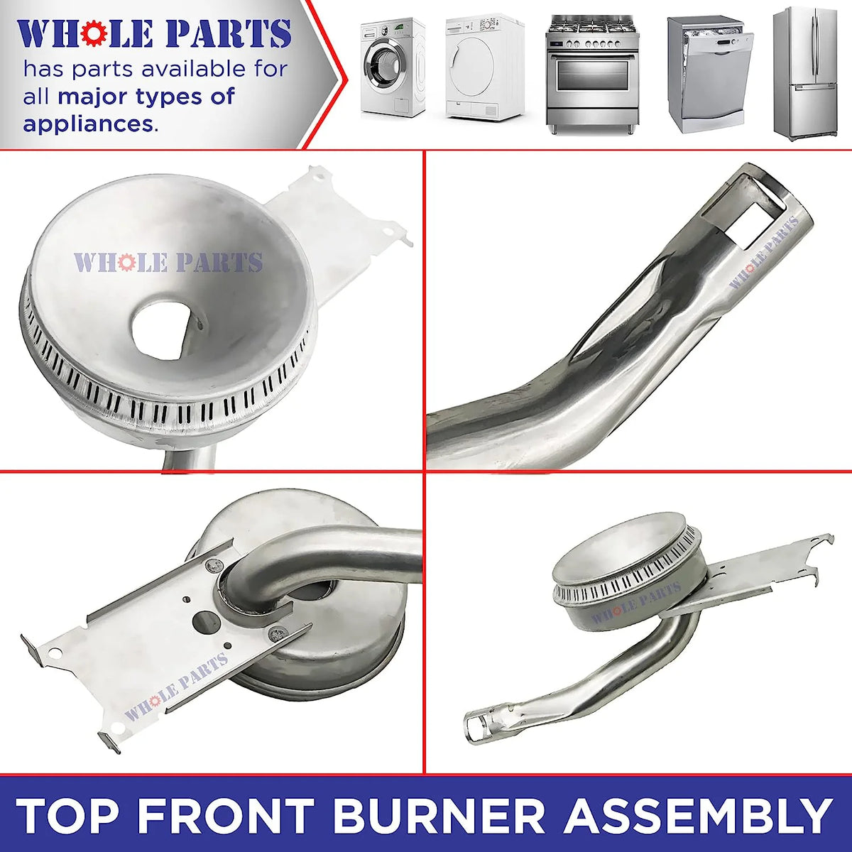 Top Front Burner Assembly S7558