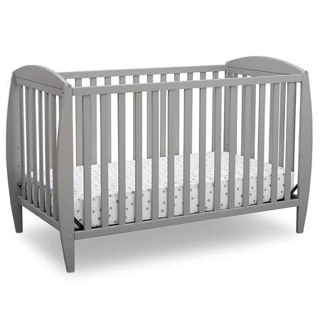 Grey 4-in-1 Convertible Baby Crib T970044