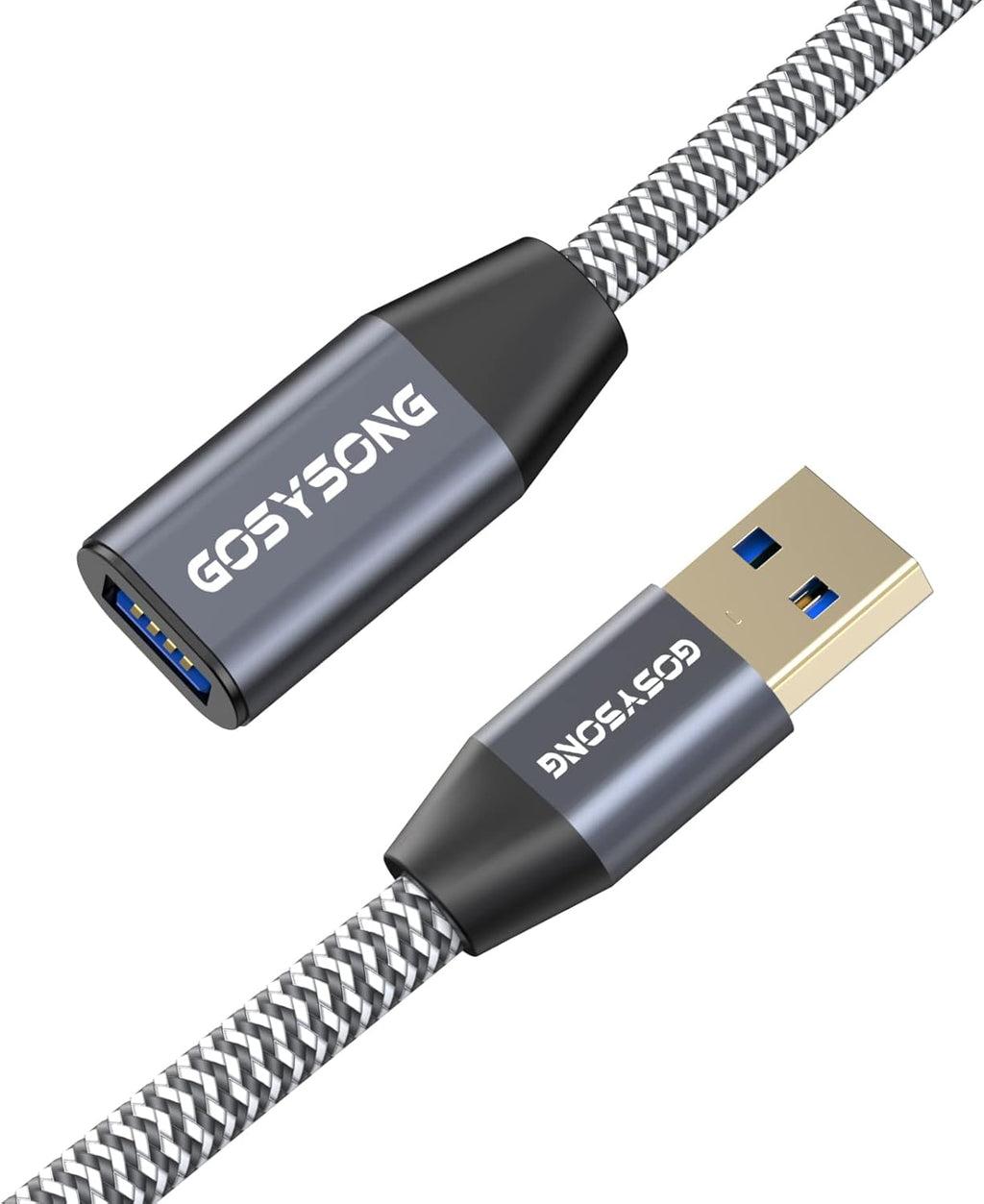 USB Extension Cable 100ft, USB 2.0 Type A Male to Female Active Repeater Cable, 480 Mbps H9360