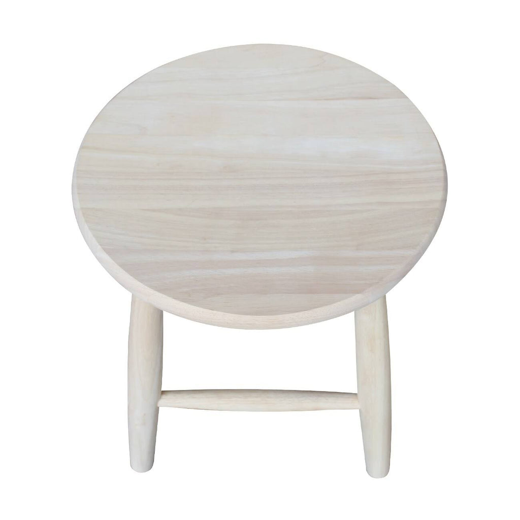 Tan 18-inch Swivel Scooped-Seat Stool A85306