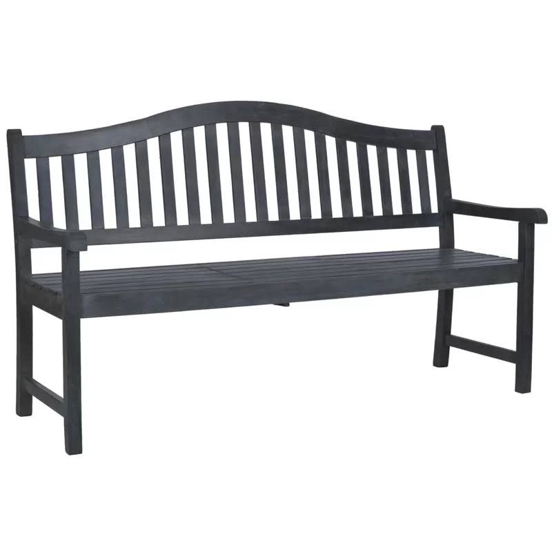 Blue Wooden Garden Bench U389