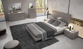 King Bedroom Set 5Pcs Grey Finish S496395