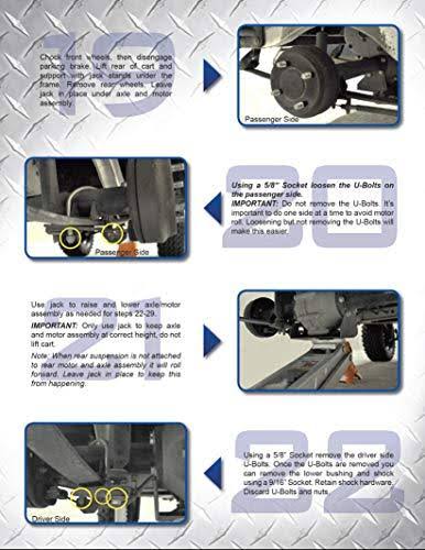 6x22 A-Arm Lift Complete Kit for Club Car Precedent Golf Carts O5894