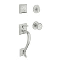 Satin Chrome Full Dummy Sectional Handleset P6495
