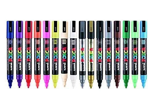 2.5 mm Bullet Tip Waterbased Paint Marker (Pack of 16) F7394
