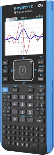 TI-Nspire CX II CAS Graphing Calculator with Color Screen W146907