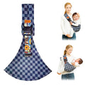 Navy Ergonomic Baby Sling Carrier with Adjustable Strap W9284