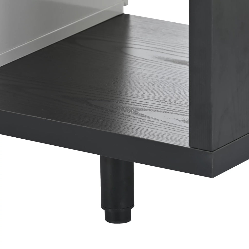 White TV Stand with 3 Storage Drawers E45393