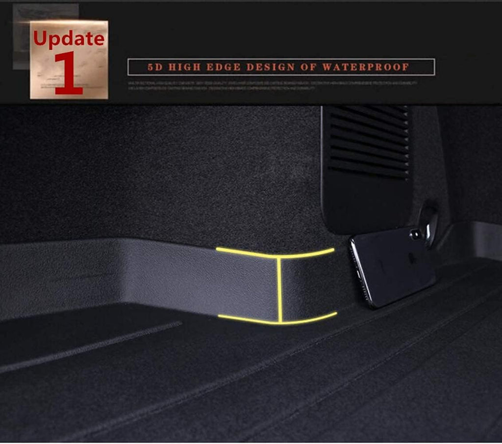 Black TPO Cargo Liners Trunk Mats Z4752