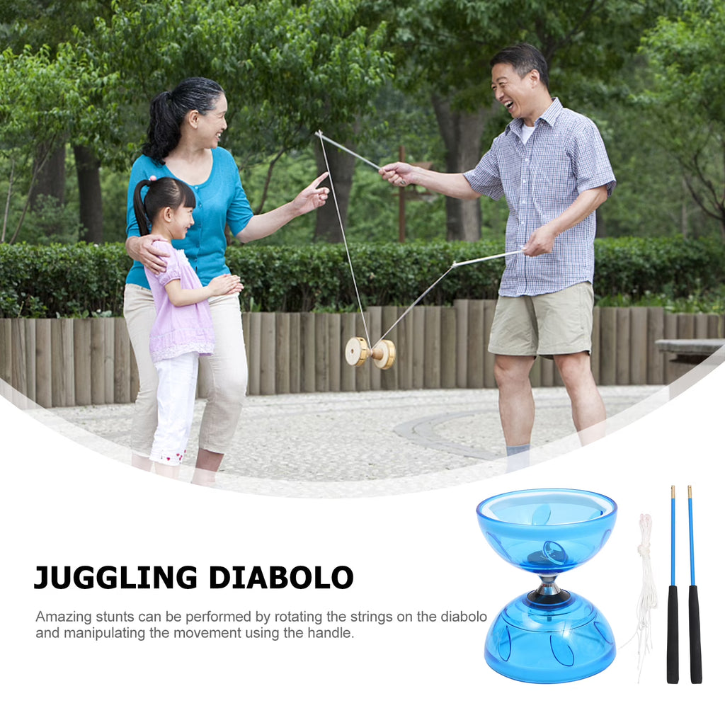 Yoyo Bearing Carnival Unresponsive Beginners Fitness Set Juggling Stick Prize Game N565