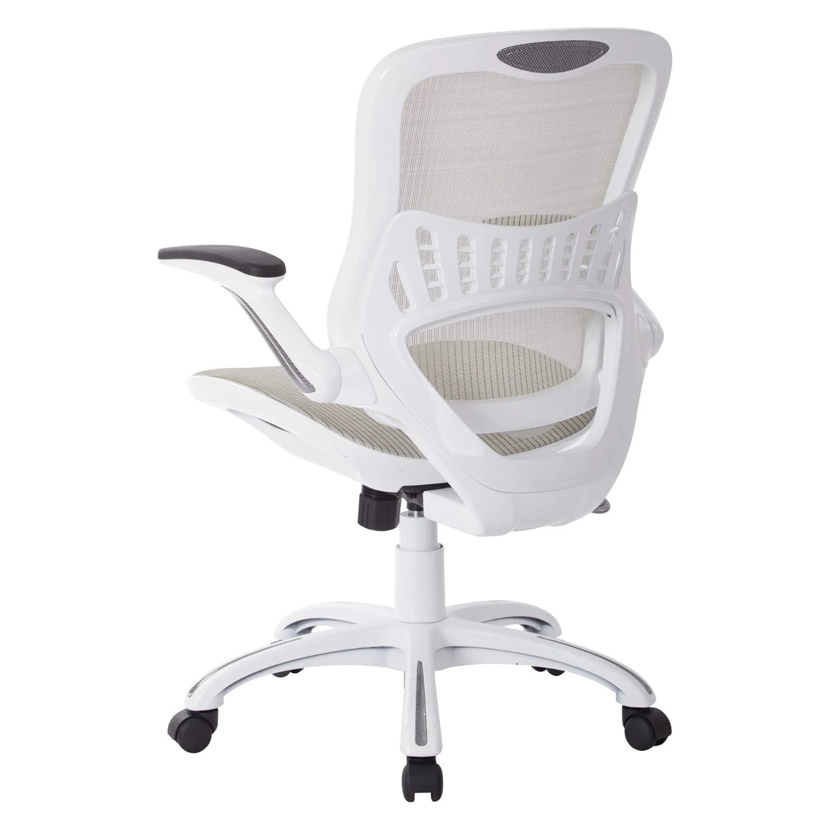 Office Chair with White Mesh Seat and Back Z553