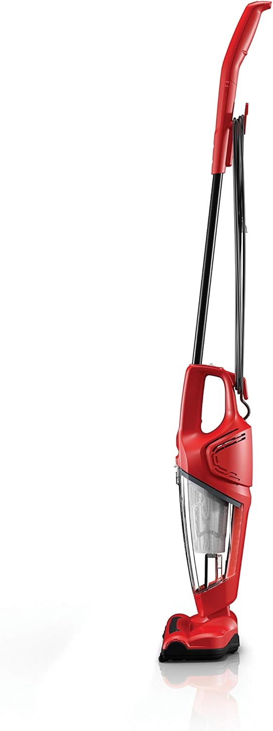 Red 3-in-1 Lightweight Corded Bagless Stick Vacuum Cleaner with Handheld G8916