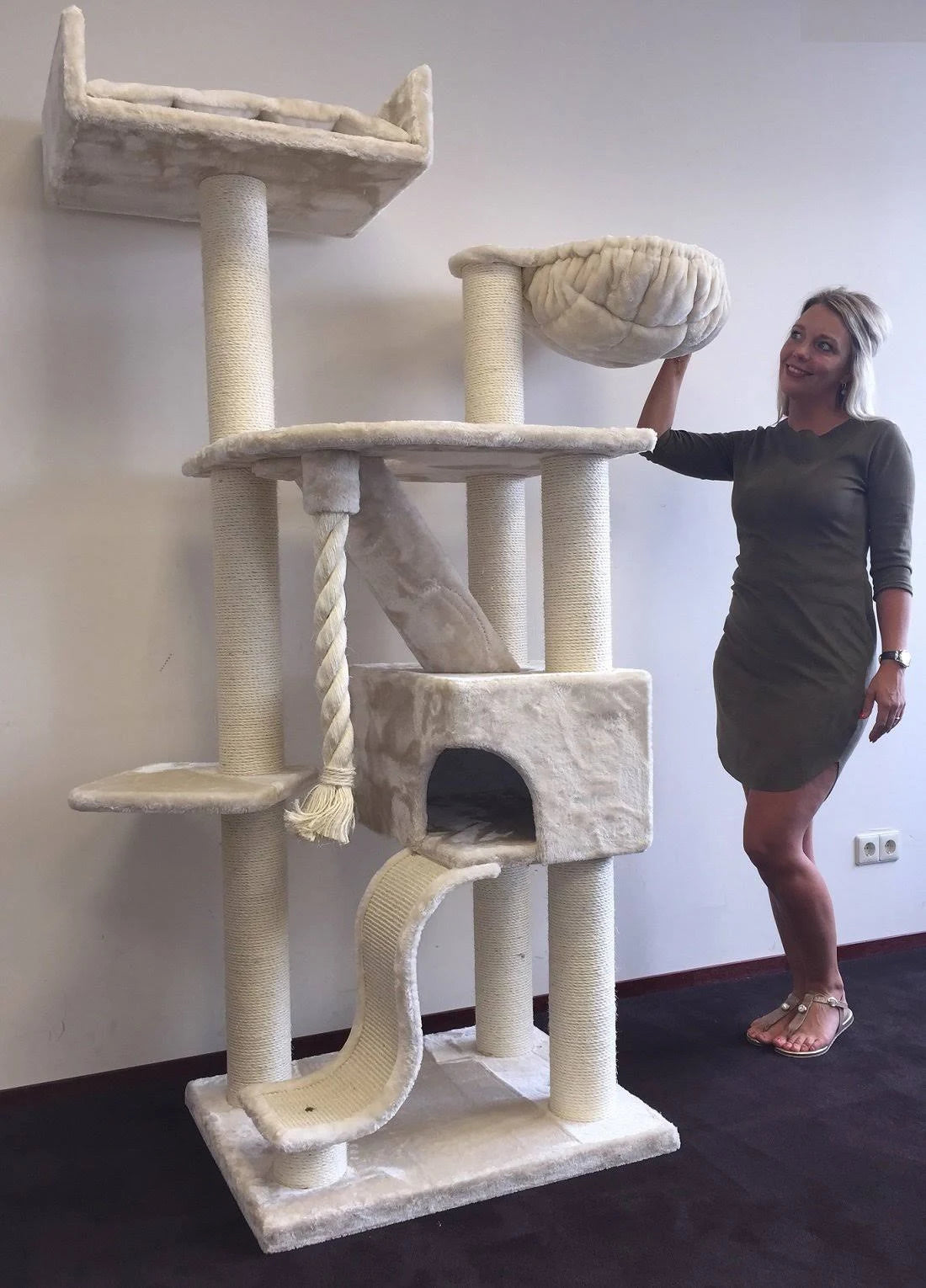 Beige Cat Tree I51594