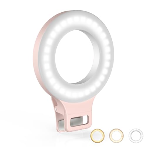 Rechargeable 60 LED Clip on Ring Light K26356