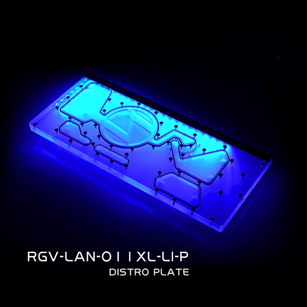 Distro Plate for Computer Case Water Cooling Block Support DDC Pump B206