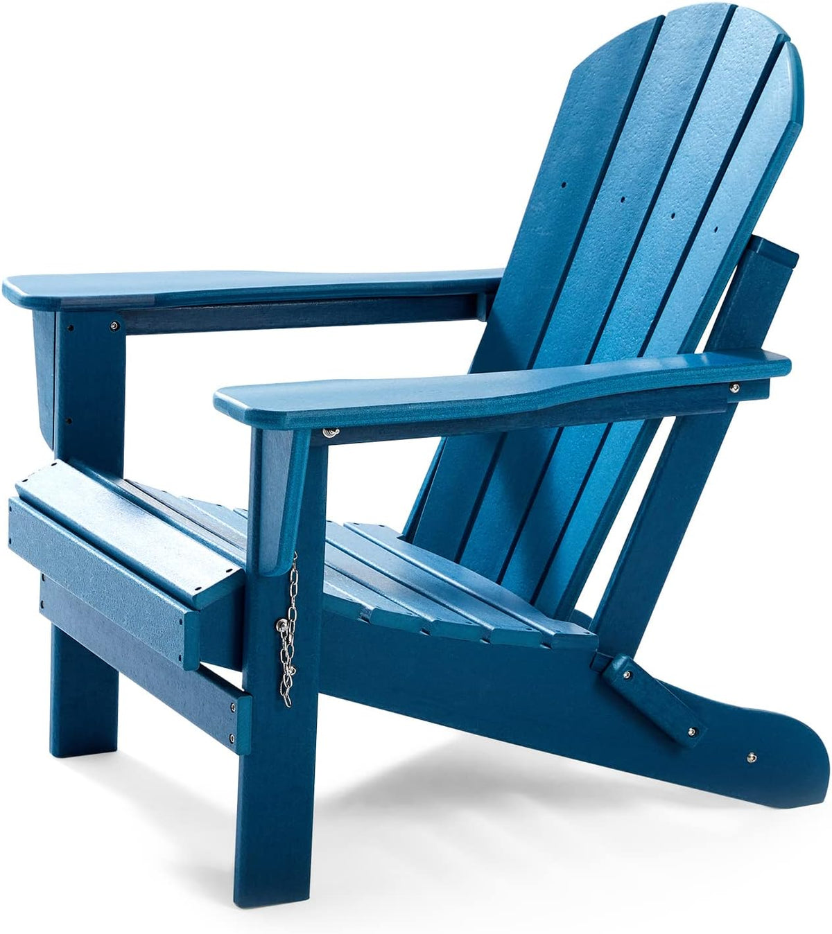 Aqua HDPE Plastic Adirondack Chair S3427