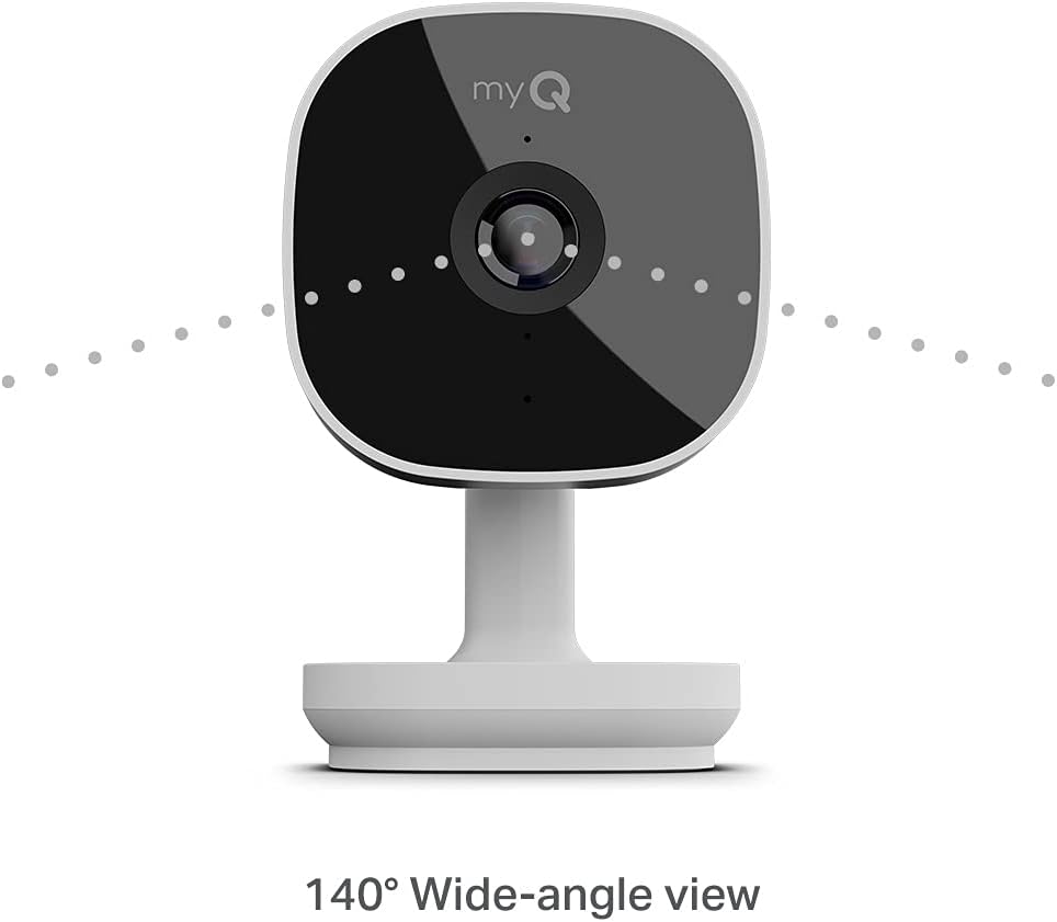 Smart Garage HD Camera Wifi Enabled Smartphone Controlled Two Way Audio White M448932