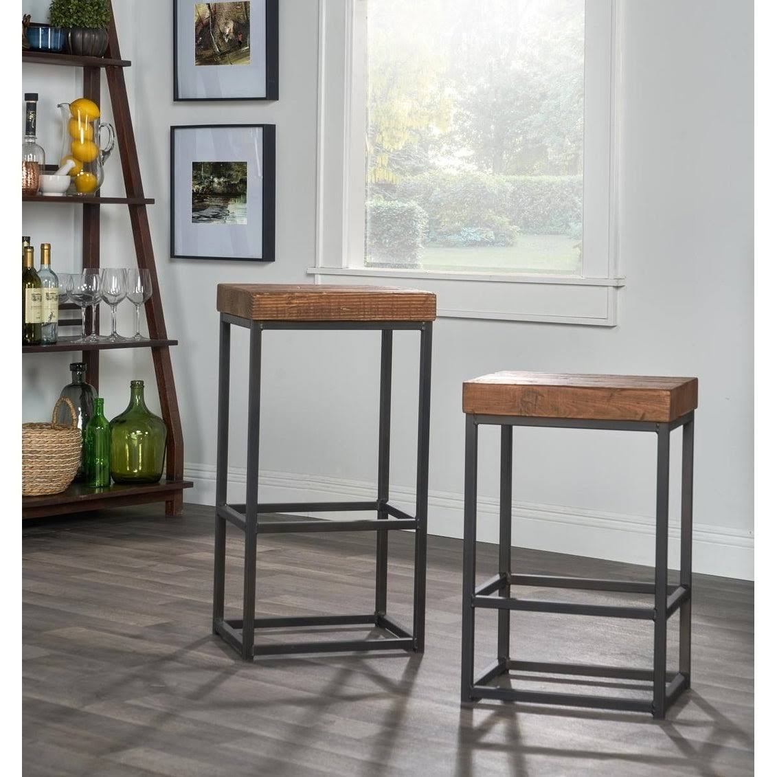 Reclaimed Wood Bar Stool Counter Height X899