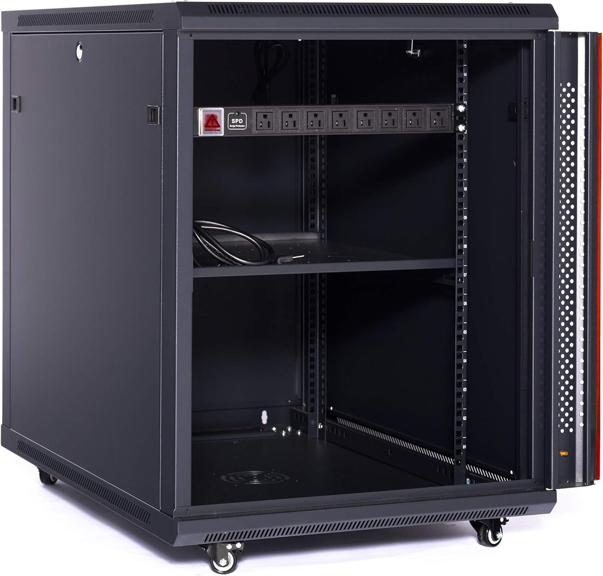 15U Server Rack Cabinet with Wheels I75754