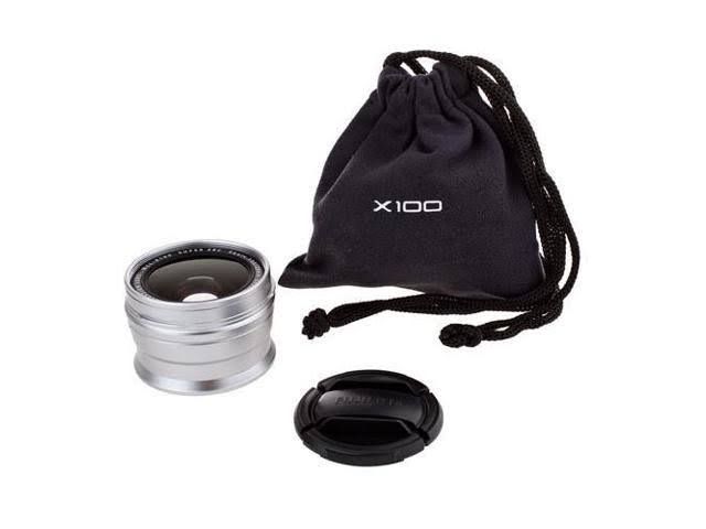 Wide-Angle Conversion Lens for X100 Camera (Silver) I472675