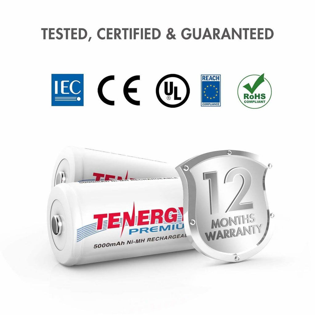 16-Pack NiMH Rechargeable C Size Batteries H353