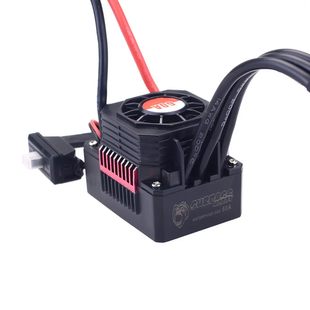 60A Brushless Waterproof Electronic Speed Controller Q772