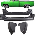 Cab Corners and Rocker Panels Kit Metal 4 Pcs H481