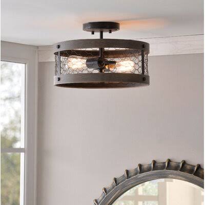Semi Flush Mount Light P3247