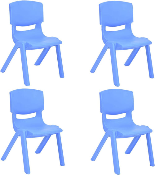 10 Pack Yellow Stackable Plastic Kids Learning Chairs Z7025