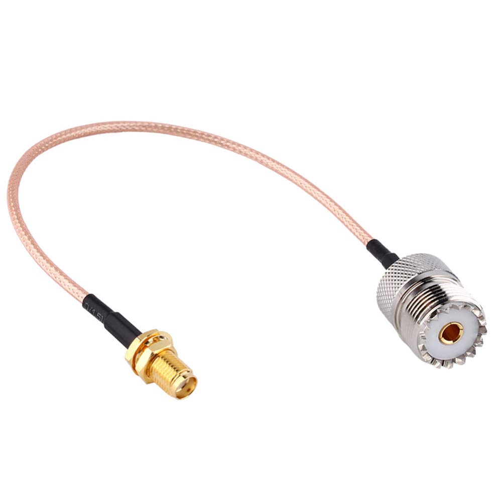 SMA Female to UHF SO-239 Female Adapter Cable 6'' X63262
