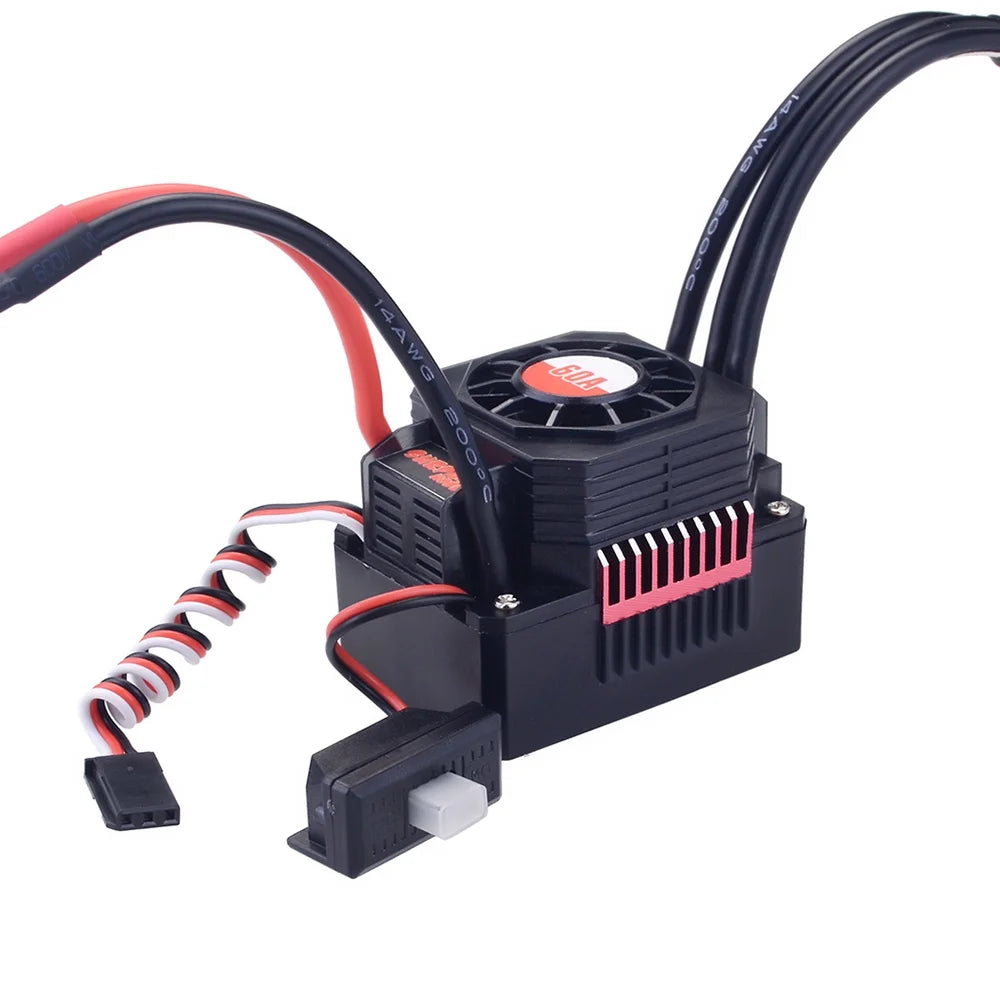 60A Brushless Waterproof Electronic Speed Controller Q772