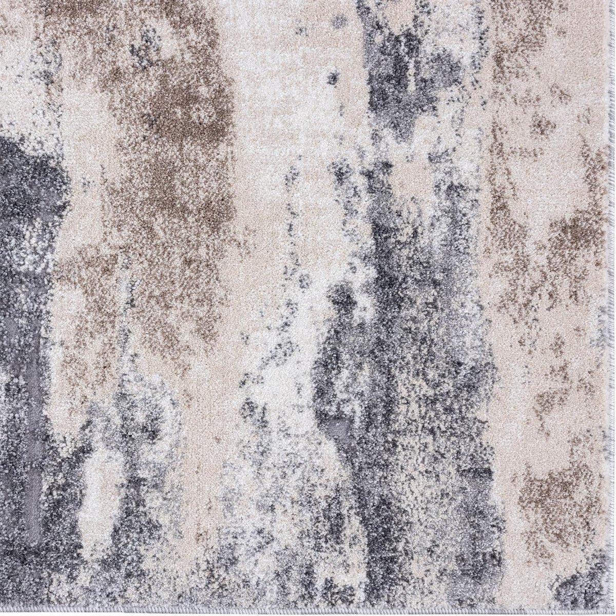 Modern Abstract Area Rug Gray 8 x 10 A72850