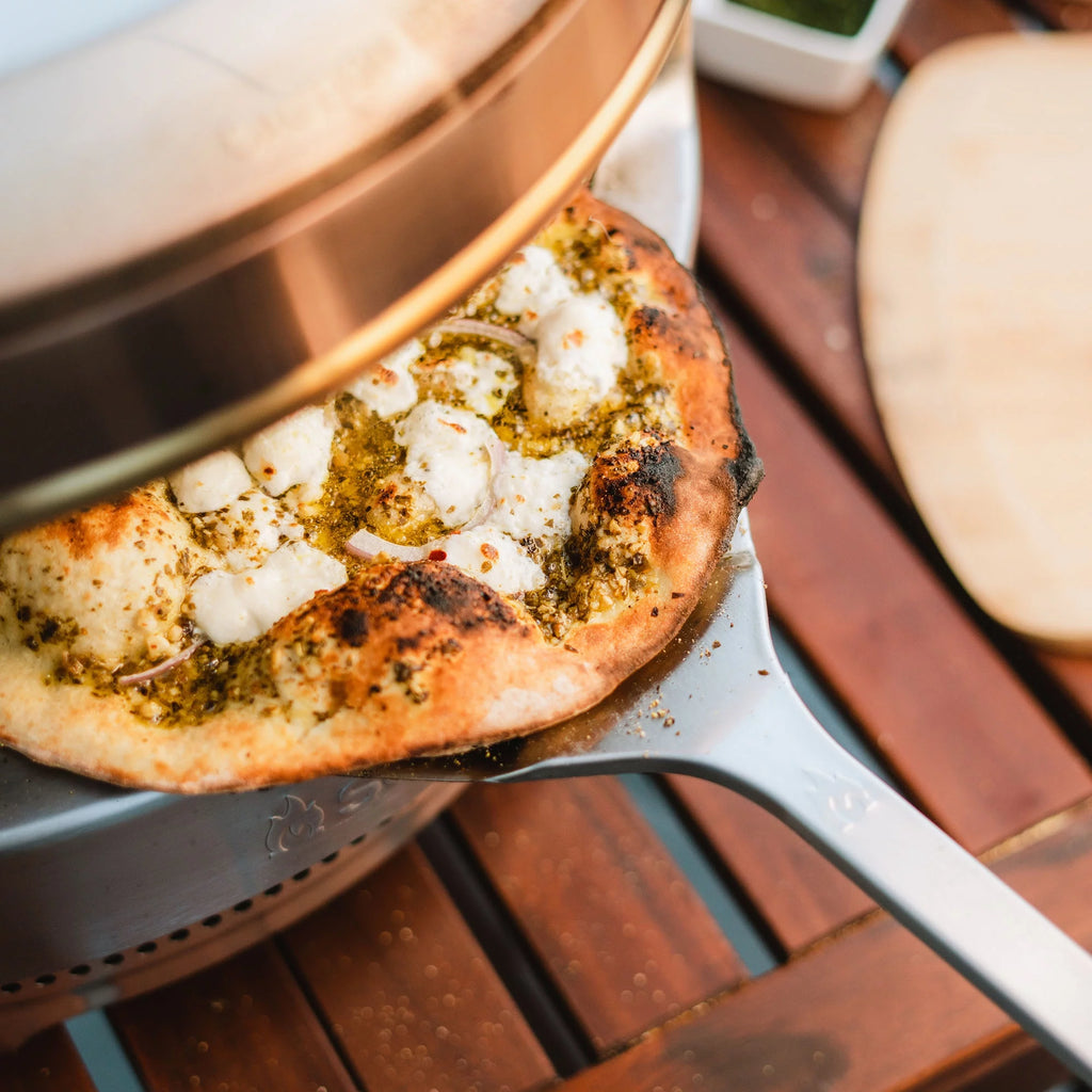 Stainless Pizza Turner with Long Handle B91936