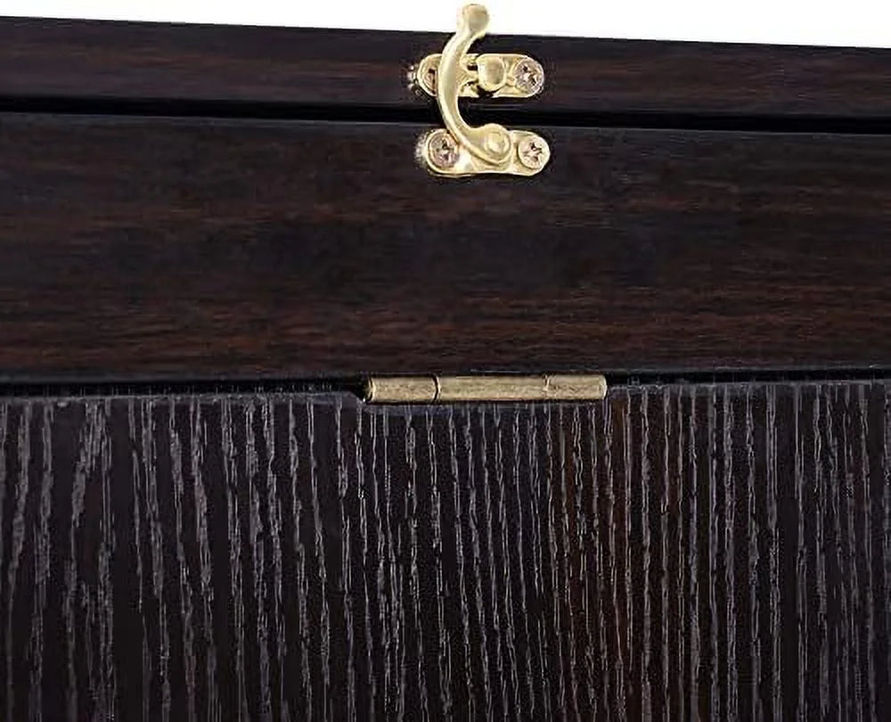 Compact Mahogany Convertible Desk B5747