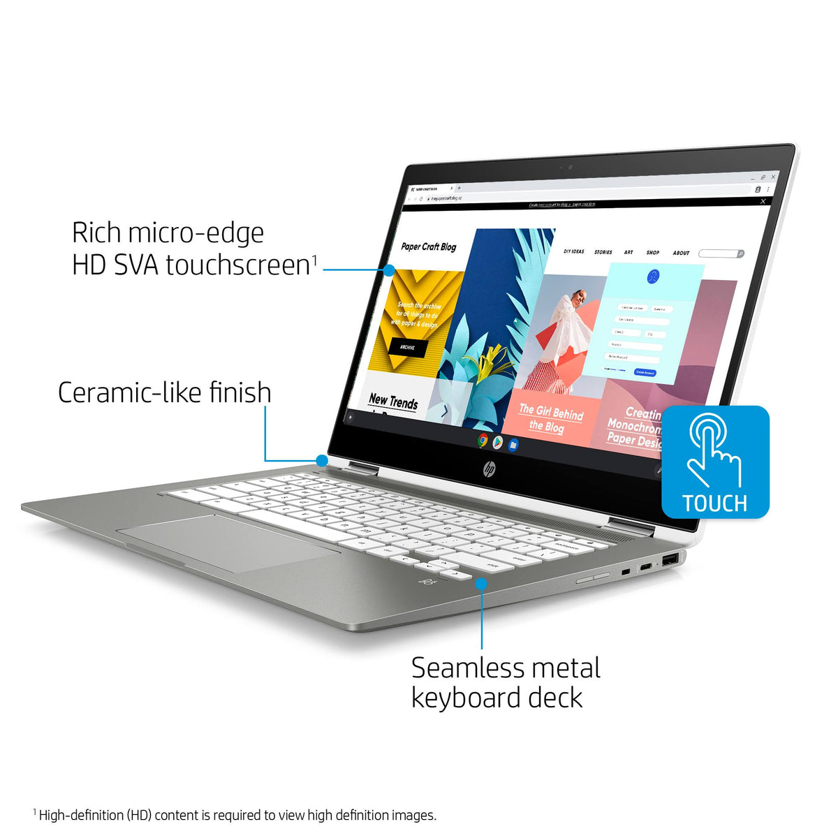 Chromebook 2-in-1 14-inch Touchscreen C60440