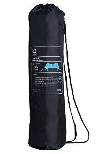 Beach Tent with Sand Anchor, Portable Canopy Sun Shelter, 7 x 7ft M96178