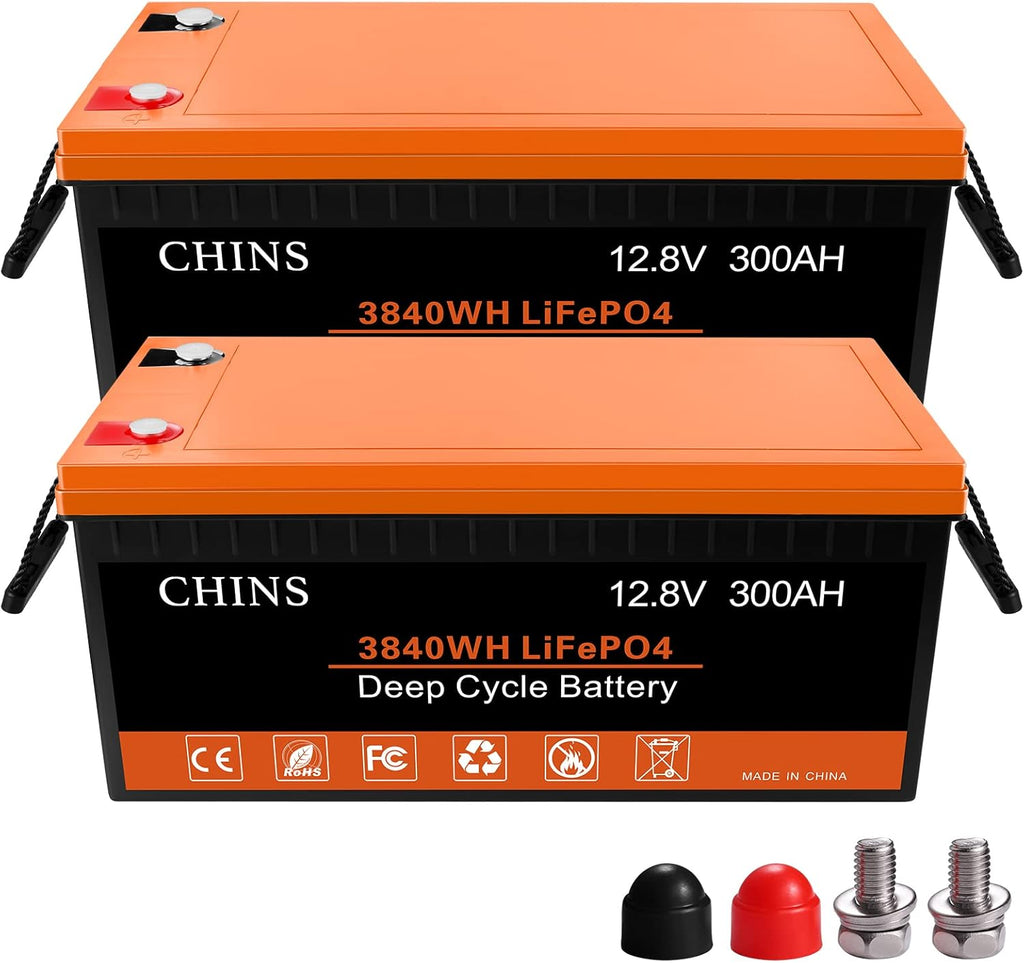 12V 100AH LiFePO4 Lithium Battery with Built-in 100A BMS V6382