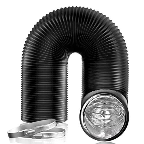 4'' Insulated Flexible Duct 16FT with 2 Duct Clamps R71425